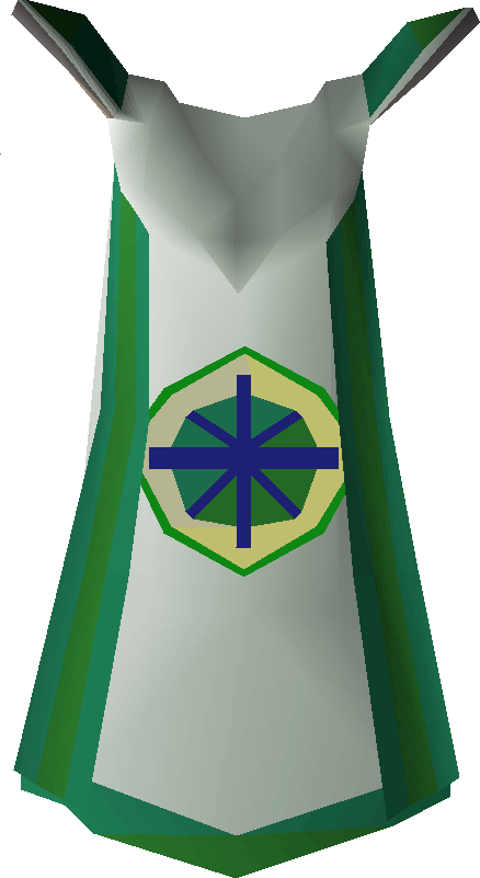 Achievement Diary Cape Detail - Osrs Skillcape Trimmed Untrimmed (438x801), Png Download
