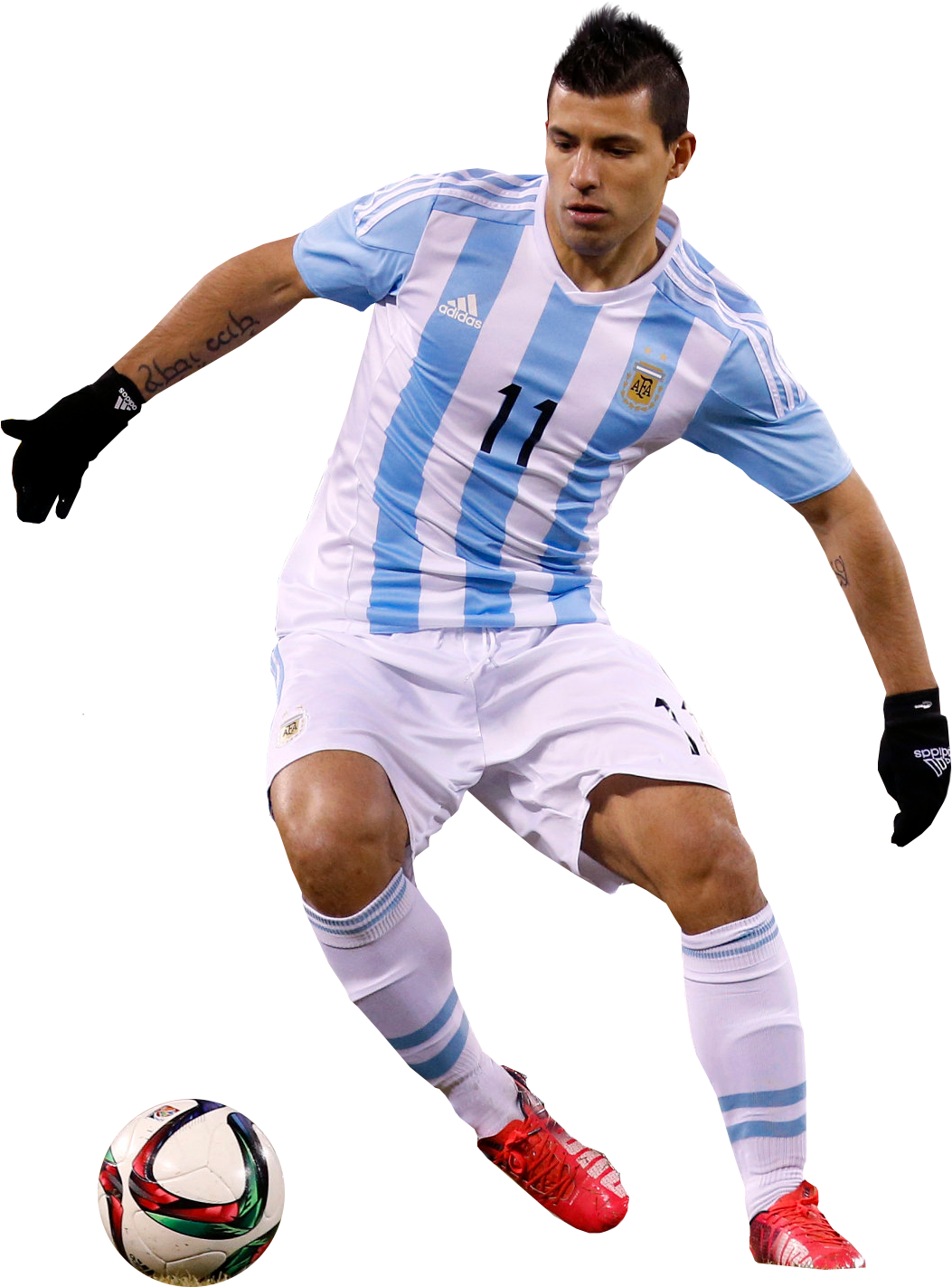 Sergio Aguero Render (1068x1435), Png Download