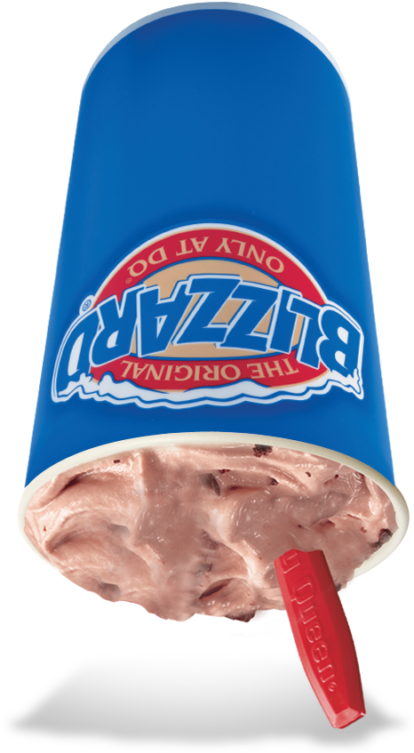 Brownie Temptation Blizzard® - Dairy Queen Skor Blizzard (940x863), Png Download