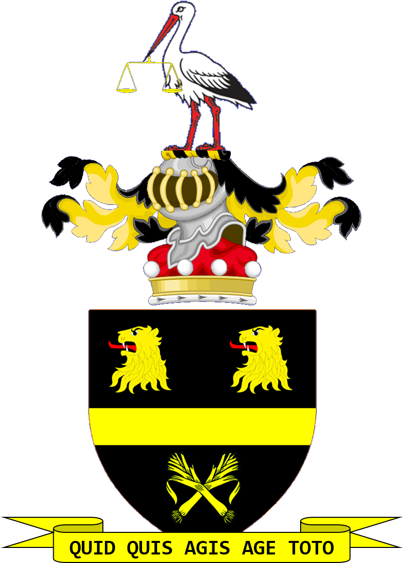 Upjohn Achievement - Tigers Coat Of Arms (802x1154), Png Download