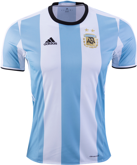 Argentina 2016 Home Soccer Jersey - Argentina 16 17 Jersey (600x600), Png Download