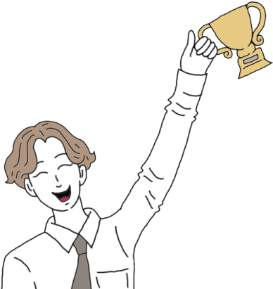 Achievement - Cartoon (450x450), Png Download