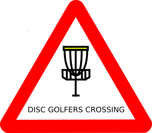 Disc Golf Clip Art (600x527), Png Download