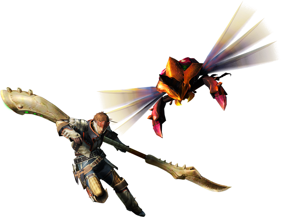 The Monster Hunter Wiki - Monster Hunter 4 Ultimate Hunter (958x739), Png Download
