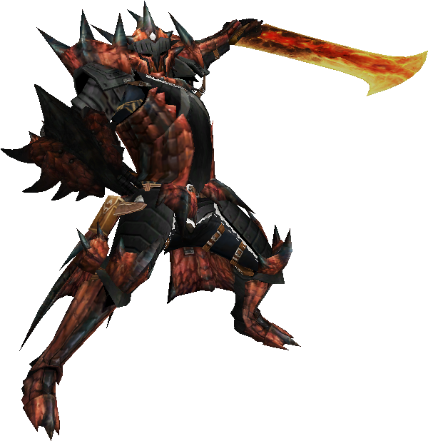 Rathalos Hunter - Monster Hunter Red Armor (607x629), Png Download