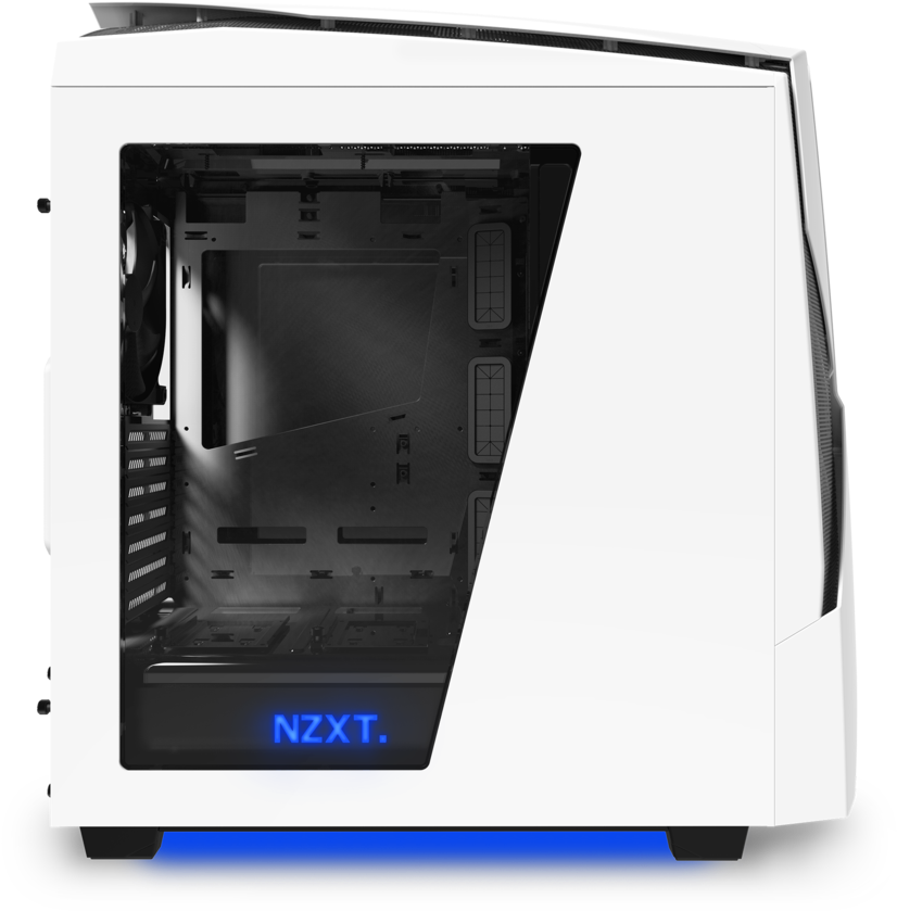 Nzxt Noctis 450 White (900x900), Png Download