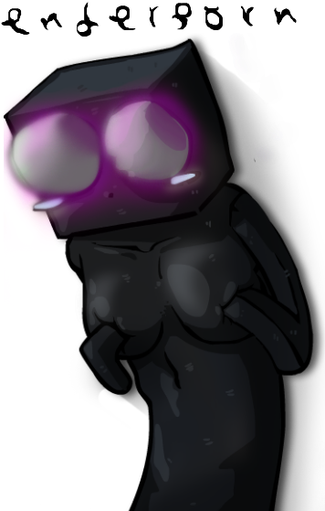 Minecraft - Cartoon (366x561), Png Download