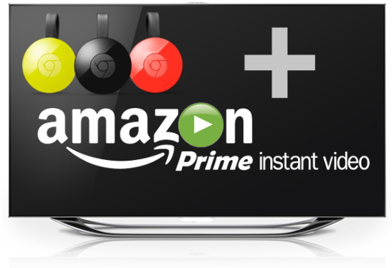 Amazon Instant Video Chromecast (800x415), Png Download