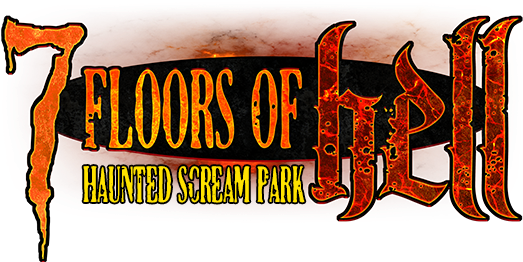 7 Floors Of Hell - 7 Floors Of Hell Logo (527x278), Png Download