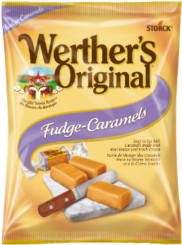 Fudge Caramels Fudge Caramels - Werther's Original (400x400), Png Download