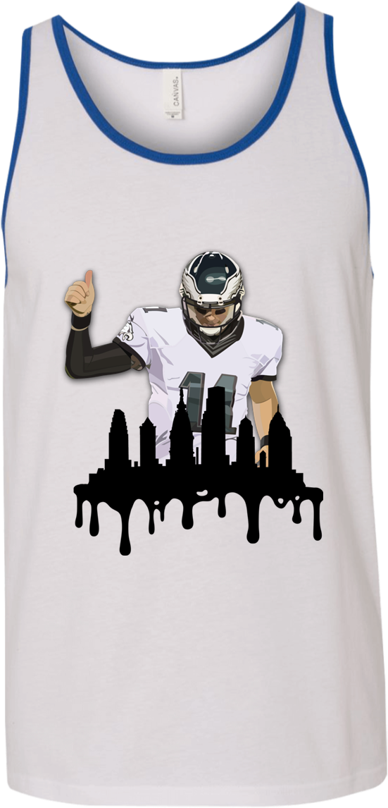 Carson Wentz Unisex Tank - Spreadshirt T-shirt American Scream (1155x1155), Png Download