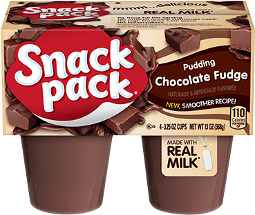 Chocolate Fudge - Hunt's Snack Pack (400x400), Png Download