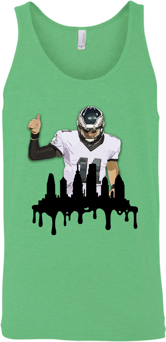 Carson Wentz Unisex Tank - Vestidos Da Jessica De Passione (1155x1155), Png Download