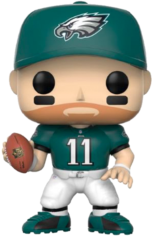 Carson Wentz - Carson Wentz Funko Pop (541x541), Png Download