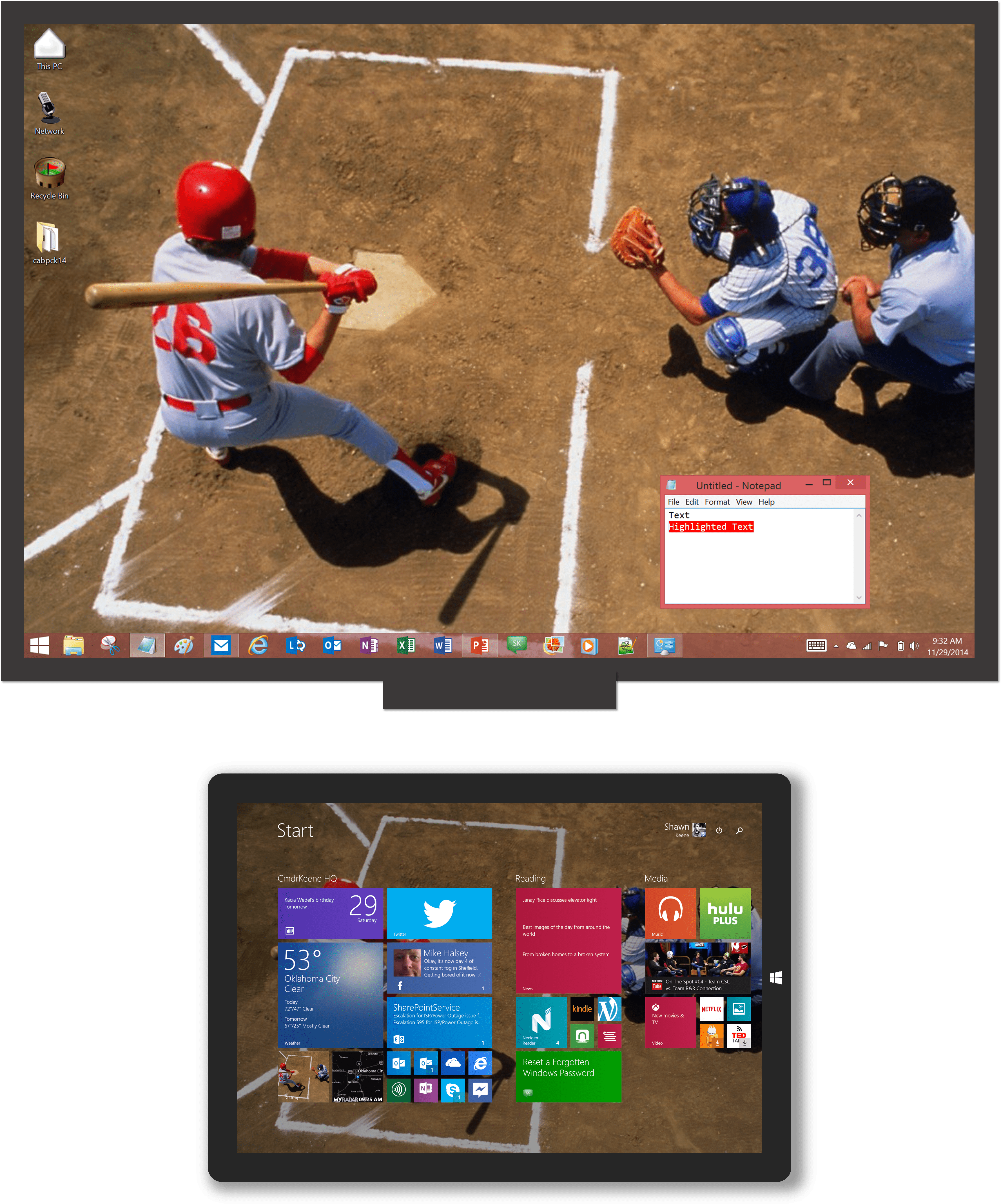 These Themes Work Great On Windows 7, 8, (3558x4295), Png Download