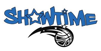 The Official Logo Of Redlands Showtime - Orlando Magic Women's Gold Plated Small Enamel Pendant (400x300), Png Download