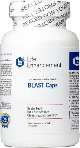 Blast Caps W/phenylalanine & Other Cofactors - Life Enhancement One Per Meal Radical Shield 84 Caps (464x548), Png Download