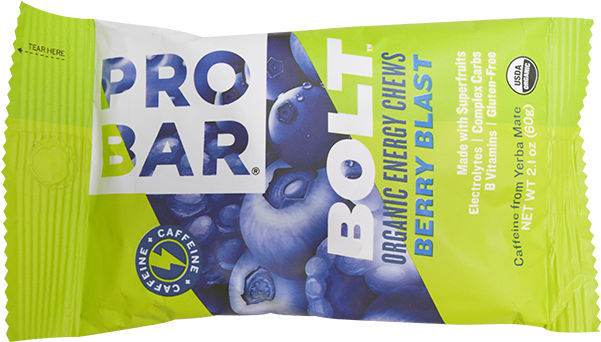 Probar Bolt Energy Chew Berry Blast Chews Soft-2 - Probar Bolt Energy Chews Berry Blast With Caffeine (650x650), Png Download