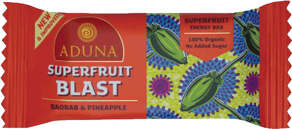 Organic Superfruit Blast - Aduna - Boabab - Superfruit Powder - 80g (600x600), Png Download