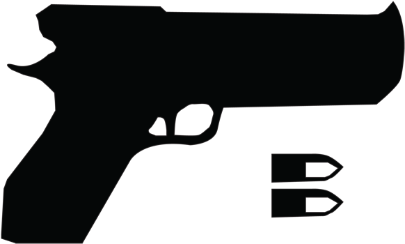 Fileicon Gun Png - Pistol (600x359), Png Download
