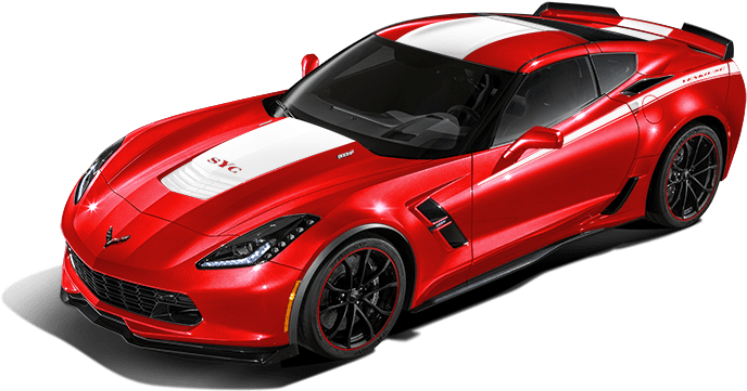 2017 Yenko Corvette Stripes (750x396), Png Download