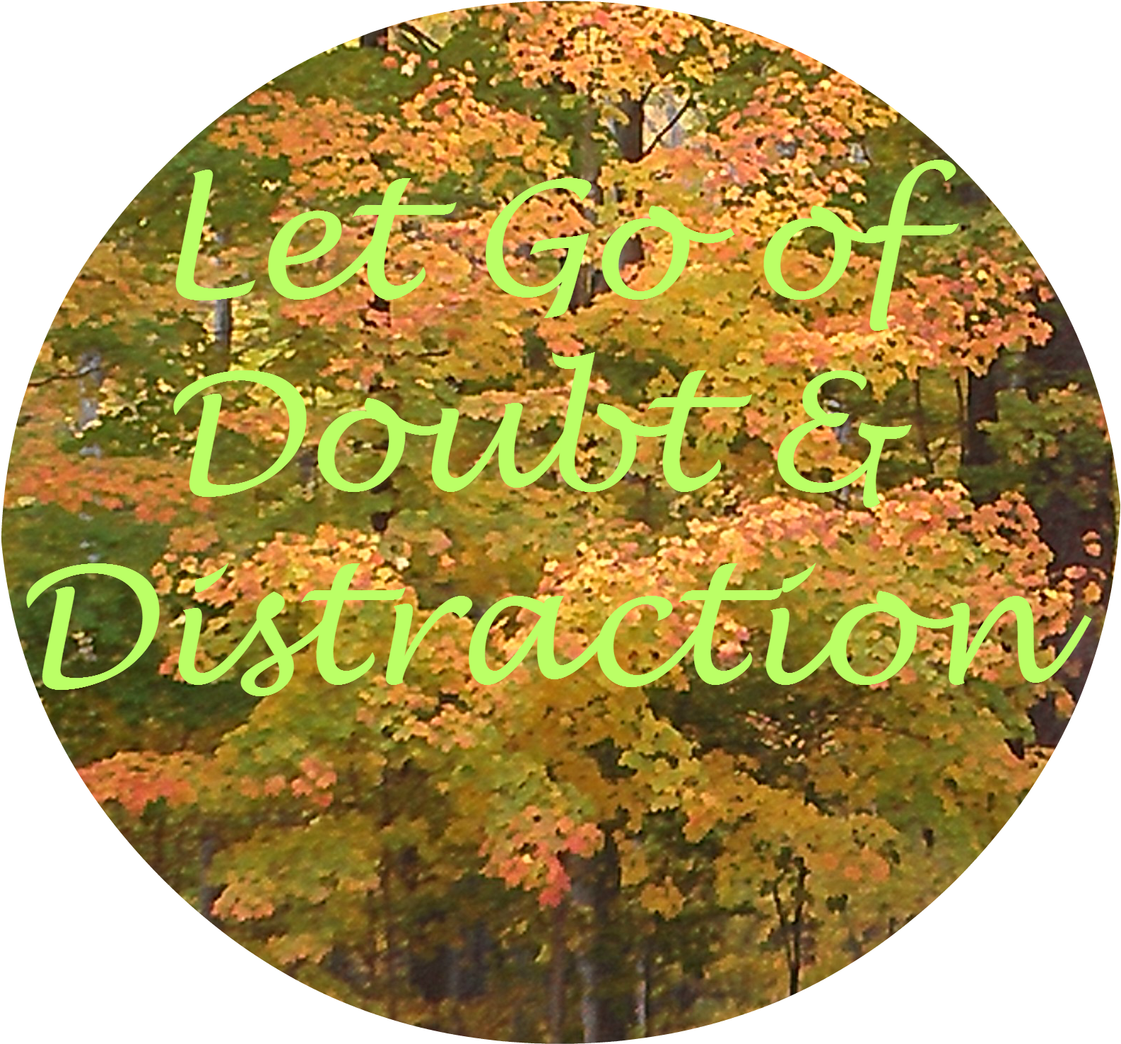 Let Go Of Doubt Distraction - Mort Aux Vaches (1701x1701), Png Download