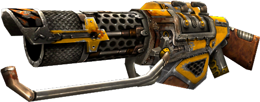 Xop Flamethrower - Serious Sam Flamethrower (533x228), Png Download