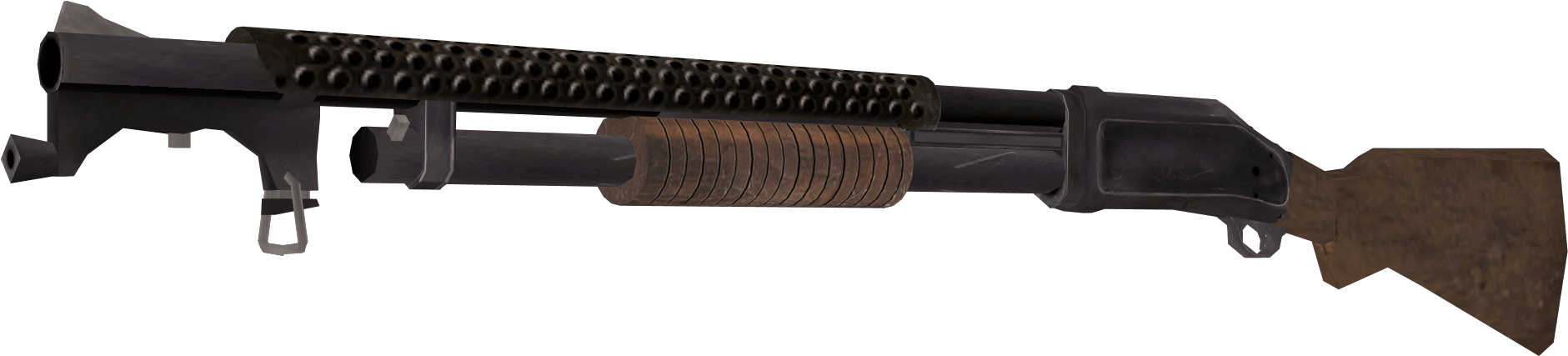 Assault Rifle (1980x659), Png Download