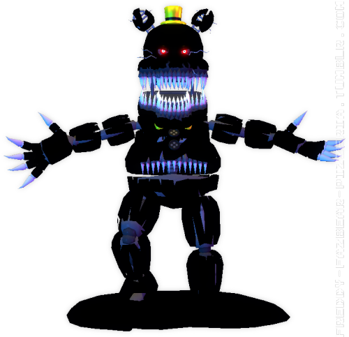 Nightmare - “ - Freddy Fazbear's Pizzeria Simulator (500x483), Png Download
