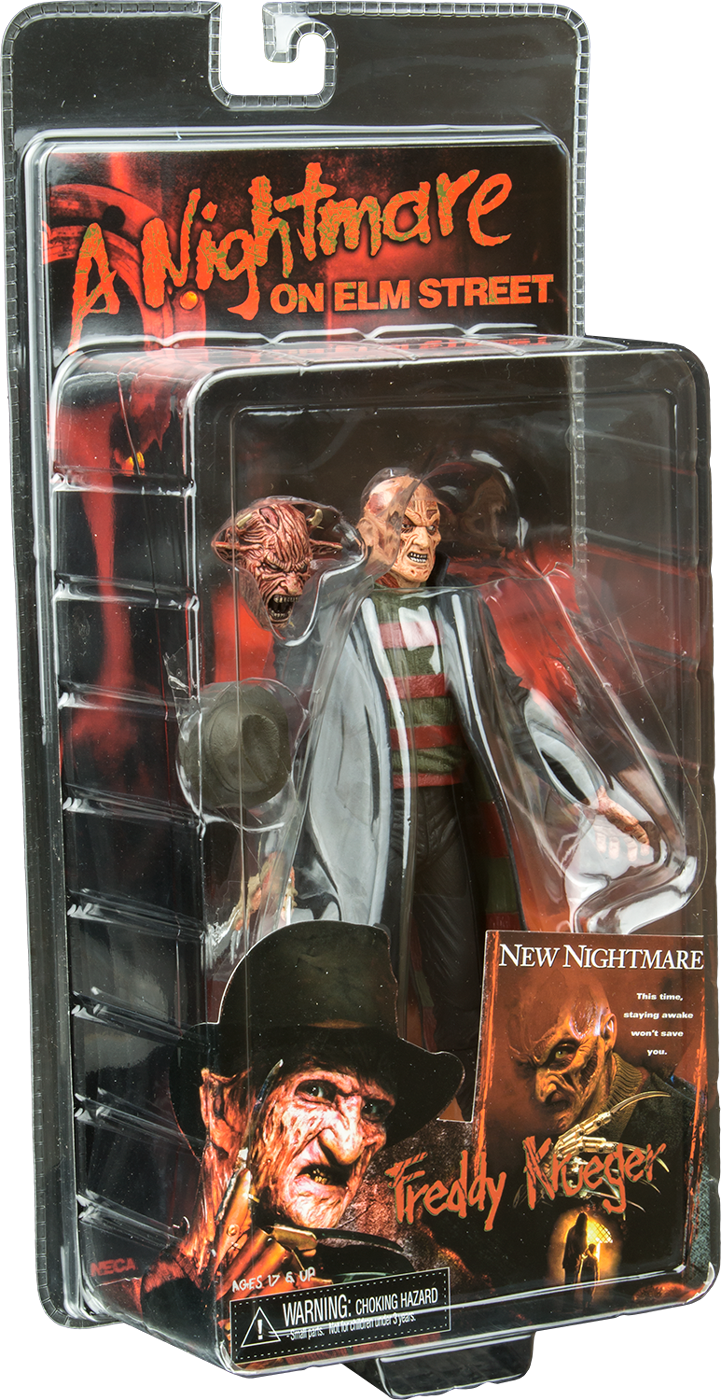 New Nightmare Freddy Krueger - Nightmare On Elm Street 6" Sdcc 2012 Exclusive: Freddy (721x1400), Png Download
