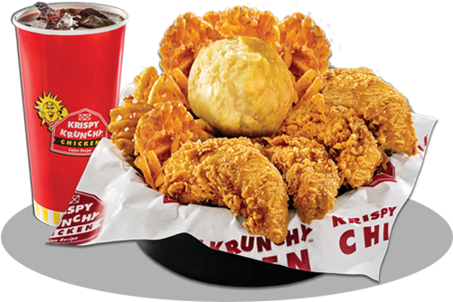 Cajun Tenders - Krispy Krunchy Chicken Tenders (500x400), Png Download