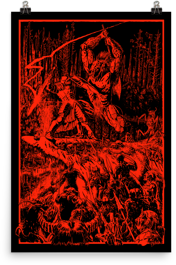 Paladin In Hell Poster [24x36] - Poster (1000x1000), Png Download