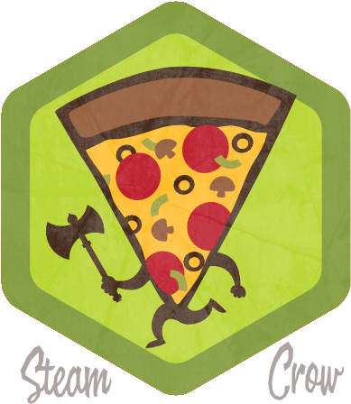 Pizza Paladin Badge - Redback Spider (500x500), Png Download