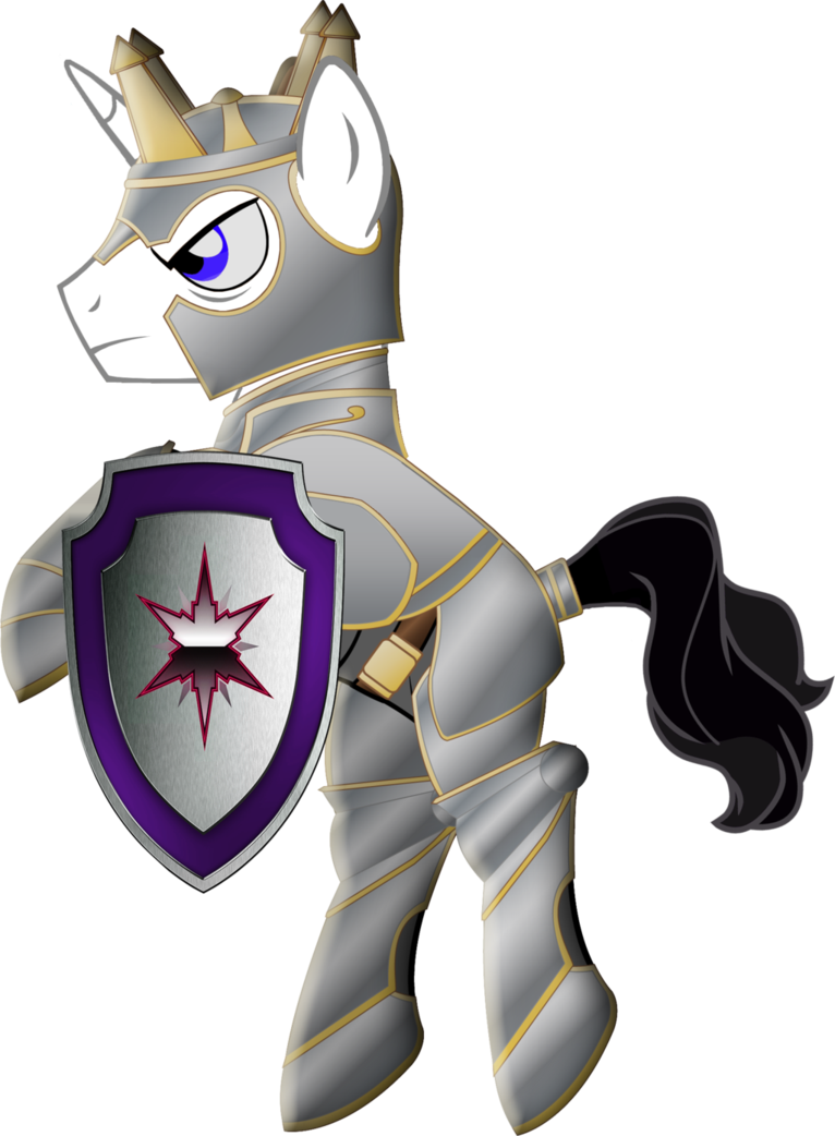 Barrfind In Paladin Armor By Barrfind On Deviantart - Paladin Pony (766x1042), Png Download