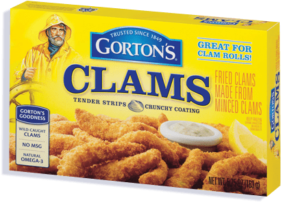 Clams - Gortons Fish Fillets, Potato Crunch - 10 Fillets, 18.2 (420x420), Png Download