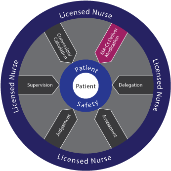 Limited Role Of Ma-cs In The Broad Scope Of Medication - National Council Of State Boards Of Nursing (354x354), Png Download