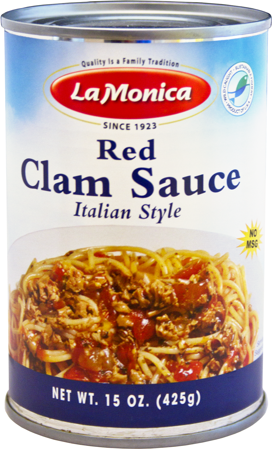 15 Oz Can Lamonica Red Clam Sauce - La Monica Sliced Conch, Scungilli - 29 Oz Can (1200x1680), Png Download