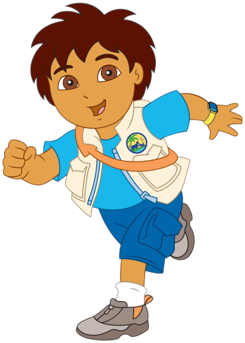 Dora The Explorer Png Pack - Diego Dora La Exploradora (825x1136), Png Download