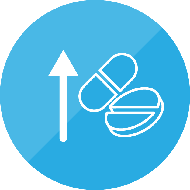 Increased Medication - Luxair Logo (625x625), Png Download