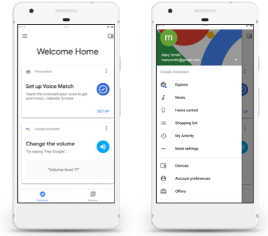 Add Devices - Welcome Message Google Business (391x344), Png Download