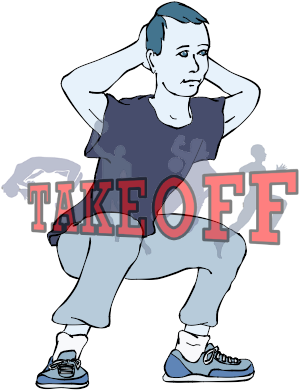 Prisoner Squat - Tint (300x486), Png Download