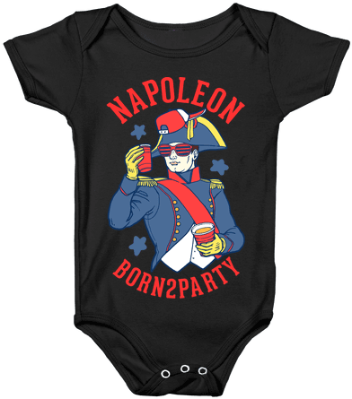 Napoleon Born2party Baby Onesy - Metroid Ridley T Shirt (484x484), Png Download