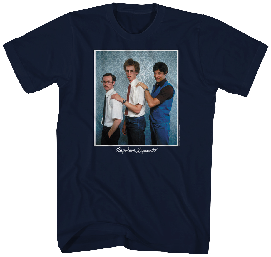 Family Photo Napoleon Dynamite T-shirt - Minnie Mouse Shirt Adults Mens (922x875), Png Download