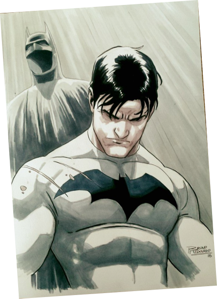 Image - Bruno Redondo Art (442x608), Png Download