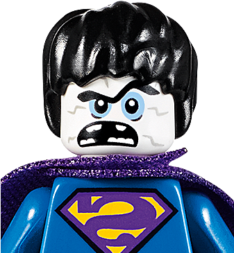 Batmana - Lego Mighty Micros Superman Vs Bizzaro (336x448), Png Download