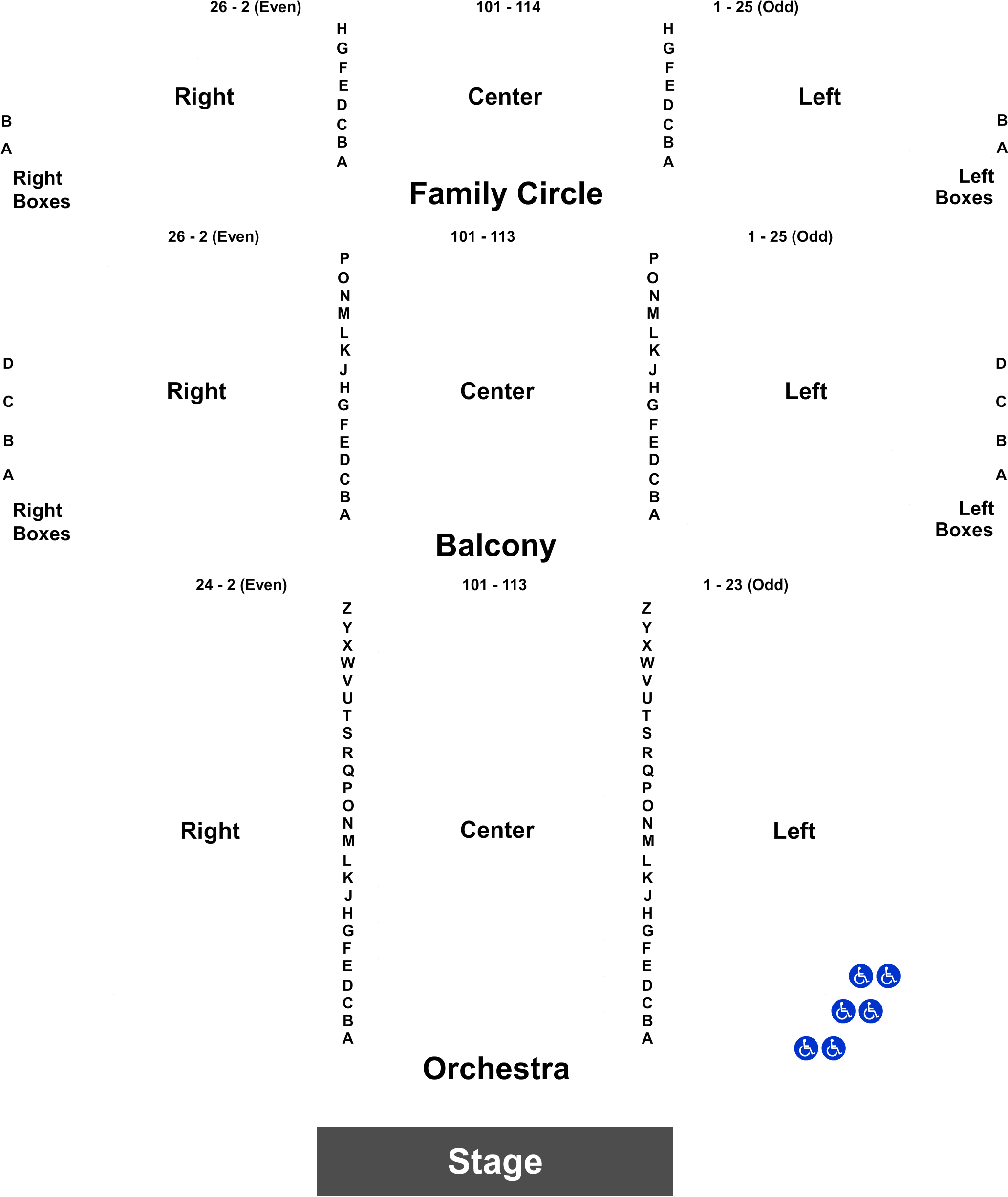 Legend - Paramount Theatre (2100x2560), Png Download