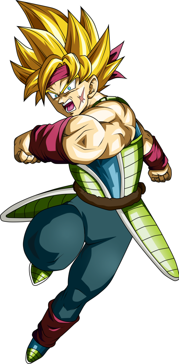 Bardock Ssj By Koku78 - Bardock Ssj3 Blue (627x1273), Png Download
