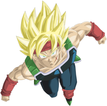 Bardock - Bardock Super Saiyan (350x350), Png Download