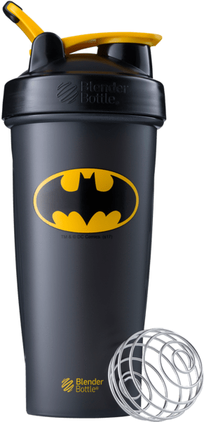Blender Bottle Dc Comics Batman 28oz - Batman Shaker Bottle (400x600), Png Download