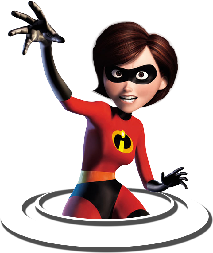 Pixar - Helen Parr Incredibles 1 (700x875), Png Download